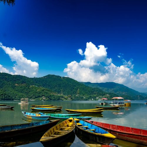 Pokhara Nepal Lakeside