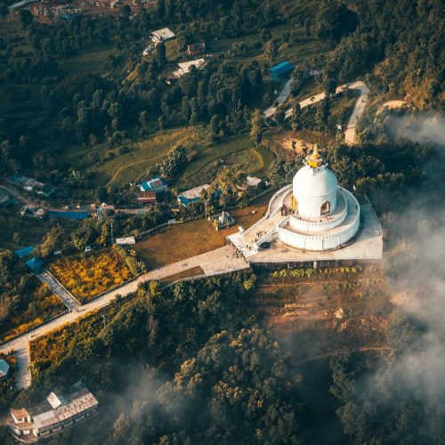 Stupa in Pokhara