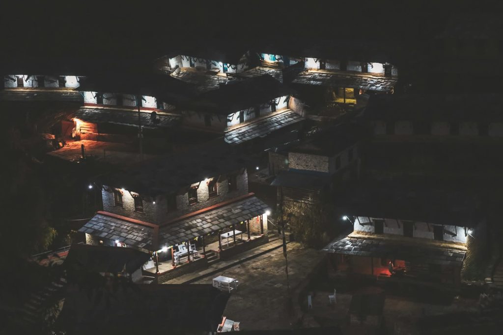 Ghandruk Village Night View