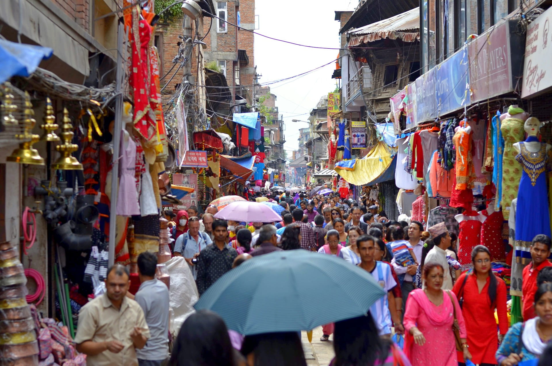 Thamel Bazaar Nepal